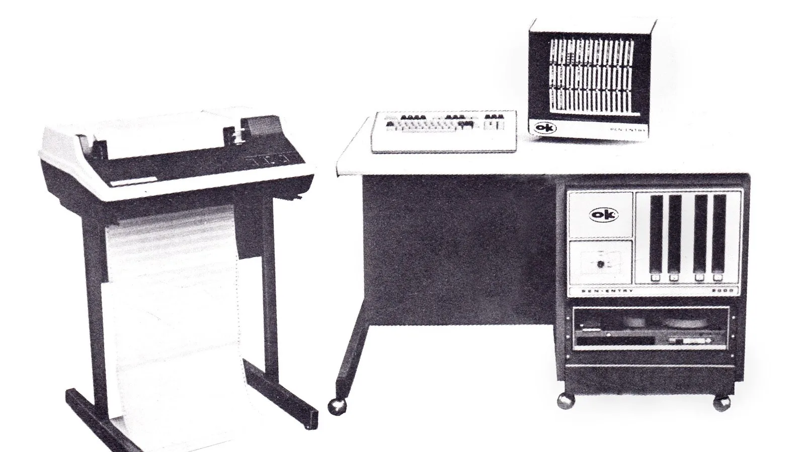 Foto: Cromemco System Three in OK Machine Tool Workstation